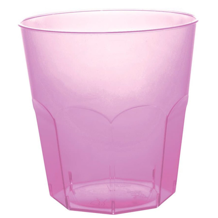 Plastic Cup PS Lilac Clear Ø7,3cm 220ml (1000 Units)