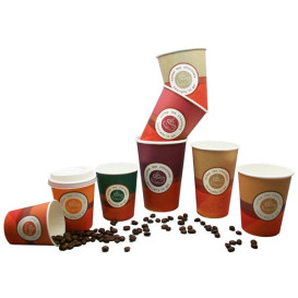 Paper Cup "Specialty" 6 Oz/180ml + Lid Ø7,0cm (1000 Units)