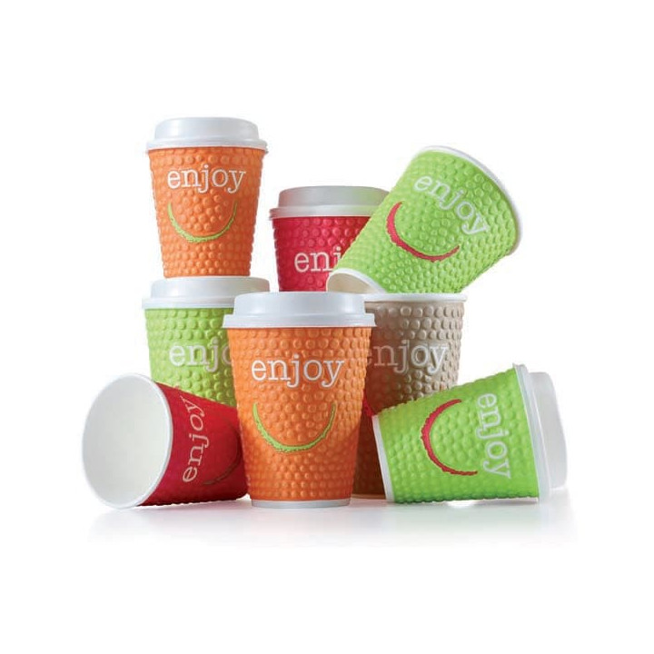 Paper Cup "Enjoy" 16 Oz/495ml Ø9,0cm (560 Units)
