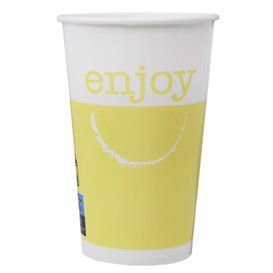 Paper Cup "Enjoy" 16 Oz/500 ml Ø9,0cm (50 Units) 