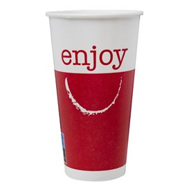 Paper Cup "Enjoy" 32 Oz/1000 ml Ø11,2cm (50 Units) 