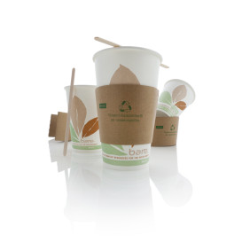 Paper Cup PLA "Bare" 16 Oz/500ml Ø8,9cm (50 Units) 