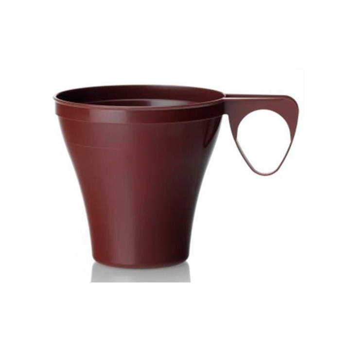 Plastic Cup Brown 80ml (1200 Units)