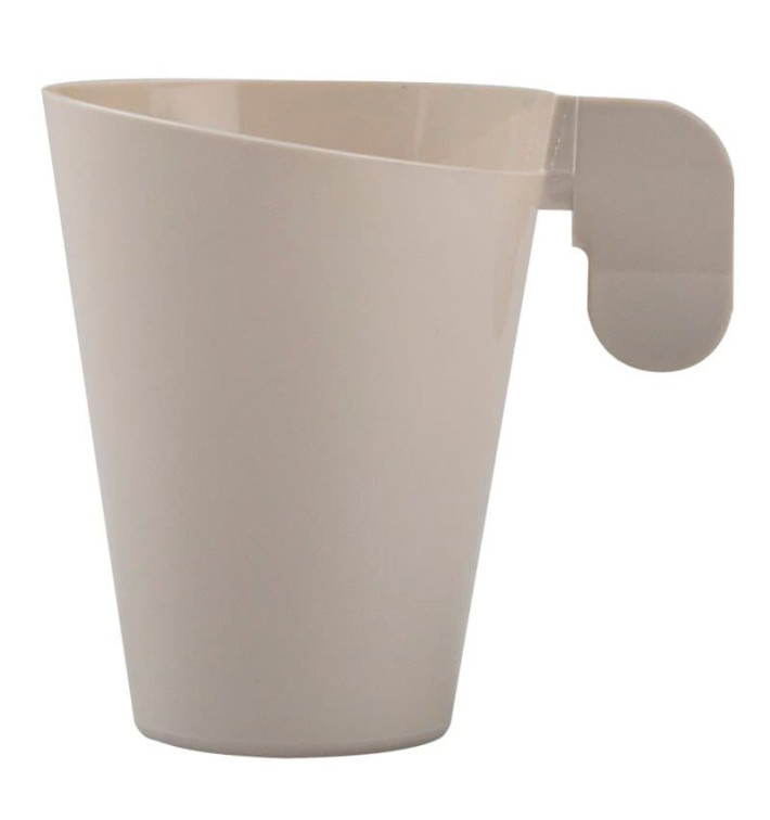Plastic Cup "Design" Cream 72ml (240 Units)