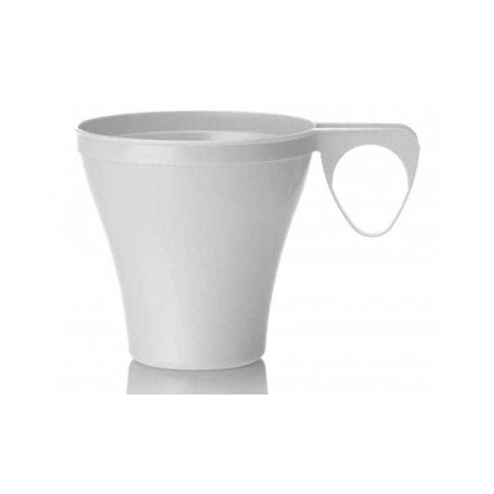 Plastic Cup White 80ml (40 Units) 