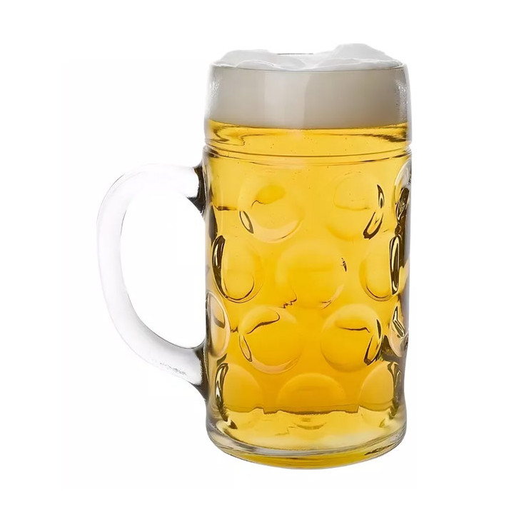 Plastic Tankard Reusable SAN Ø105mm 1000ml (6 Units)