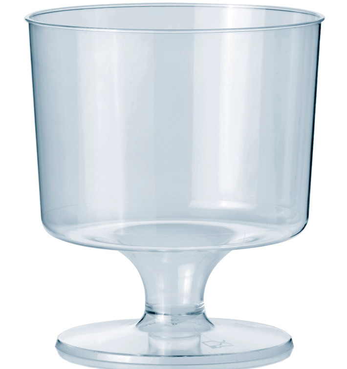 Plastic Stemmed Glass 170ml 1P (10 Units)