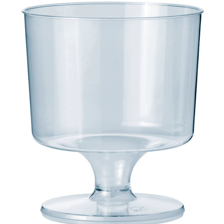 Plastic Stemmed Glass 170ml 1P (10 Units)