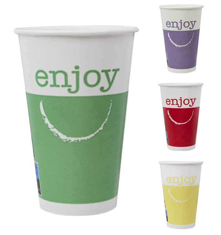 Paper Cup "Enjoy" 12 Oz/360 ml Ø8,0cm (2000 Units)