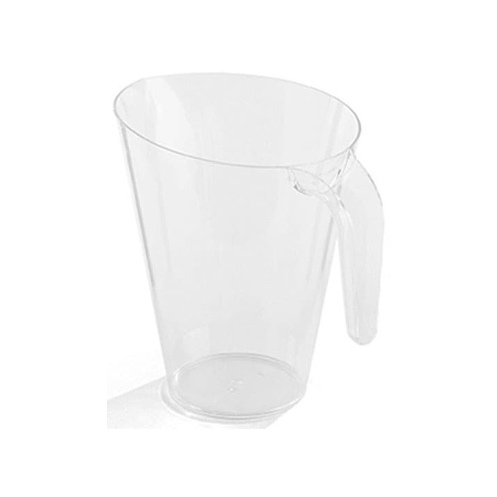 Plastic Jar PS Reusable Clear 1.500 ml (1 Unit)