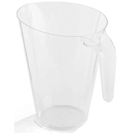 Plastic Jar PS Reusable Clear 1.500 ml (20 Units)
