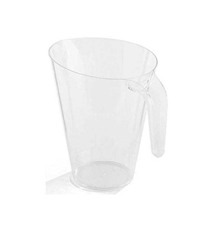 Plastic Jar PS Reusable Clear 1.500 ml (20 Units)