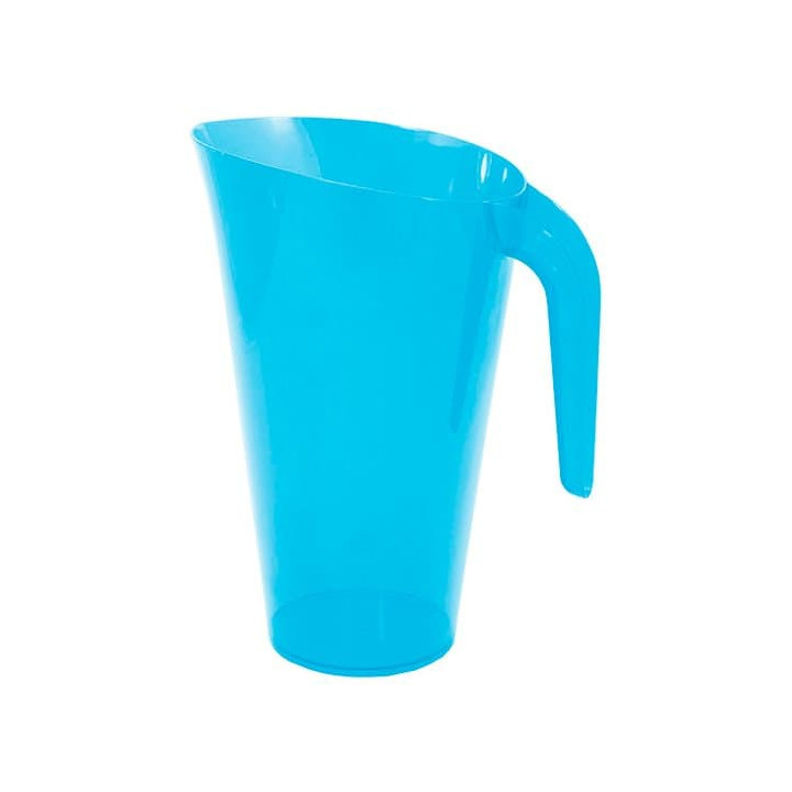 Plastic Jar PS Reusable Turquoise 1.500 ml (20 Units)
