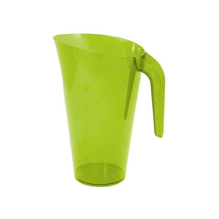 Plastic Jar PS Reusable Green 1.500 ml (20 Units)