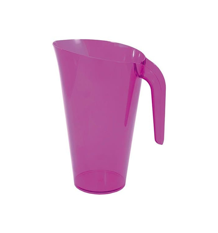 Plastic Jar PS Reusable Eggplant 1.500 ml  (1 Unit)