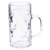 Plastic Tankard Reusable SAN Ø77mm 500ml (1 Unit)