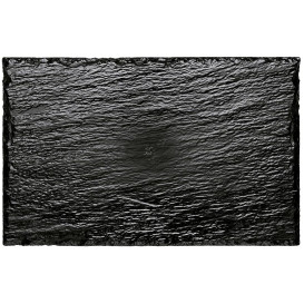 Plastic Tasting Platter Synthetic Slate PS 22x14cm (10 Units)