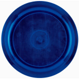Plastic Plate Blue "Round" PP Ø29 cm (25 Units) 