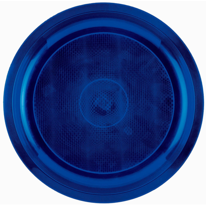 Plastic Plate Blue "Round" PP Ø29 cm (25 Units) 
