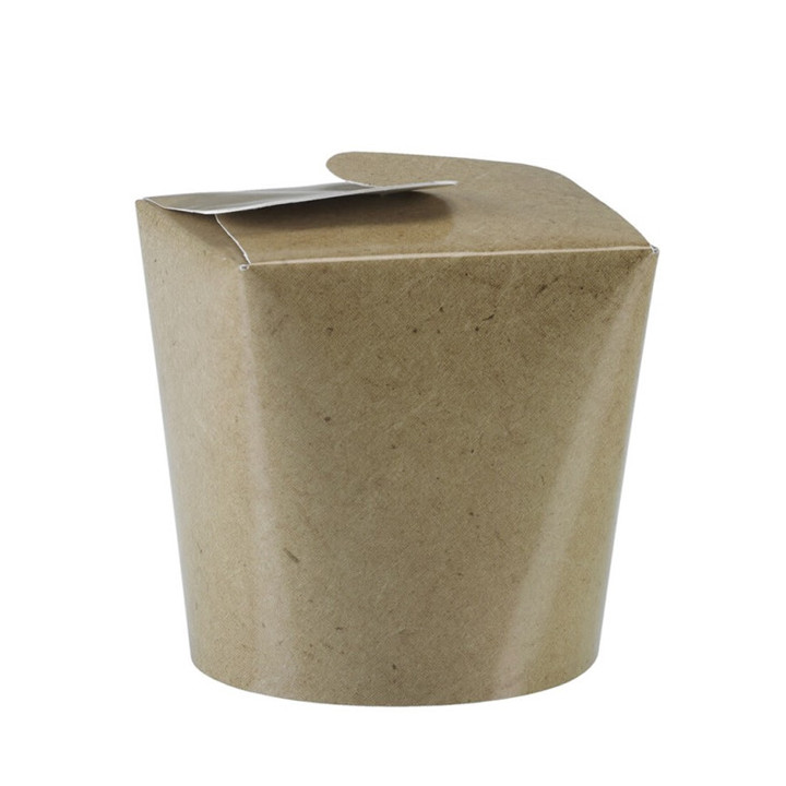 Paper Take-out Container Kraft 529ml (500 Units)