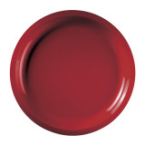 Plastic Plate Red "Round" PP Ø29 cm (25 Units) 