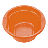 Plastic Bowl PS Orange 250ml Ø12cm (30 Units) 