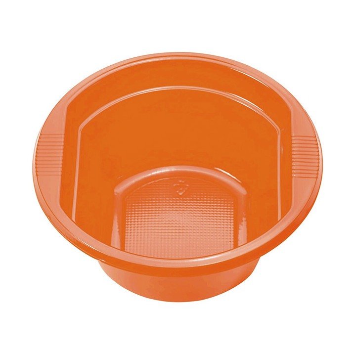 Plastic Bowl PS Orange 250ml Ø12cm (30 Units) 