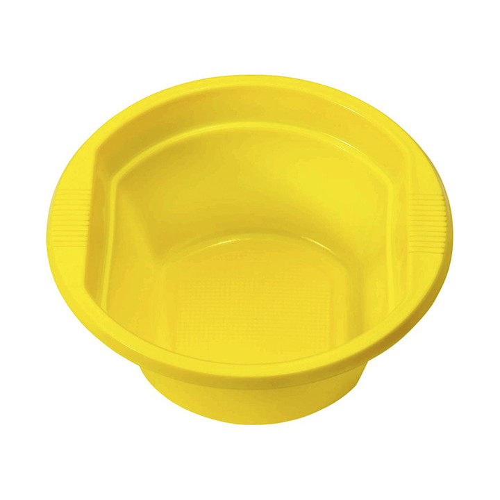 Plastic Bowl PS Yellow 250ml Ø12cm (30 Units) 