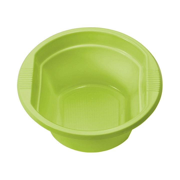 Plastic Bowl PS Lime Green 250ml Ø12cm (660 Units)