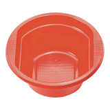Plastic Bowl PS Red 250 ml Ø12cm (30 Units) 