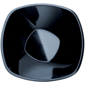 Plastic Bowl PP Black "Square" 3000ml Ø27,7cm (3 Units) 