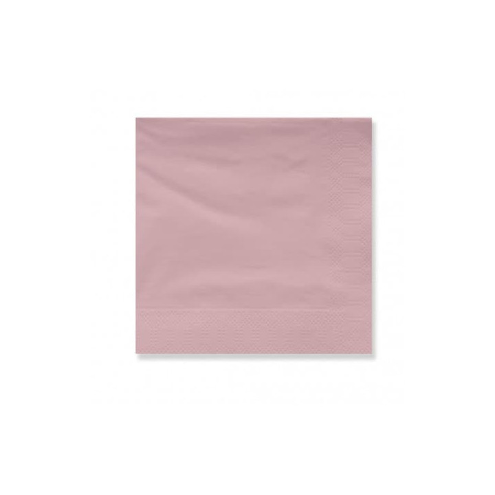 Paper Napkin Edging Salmon 2 Layers 30x30cm (4500 Units)