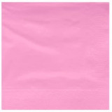 Paper Napkin Edging Pink 40x40cm (50 Units)