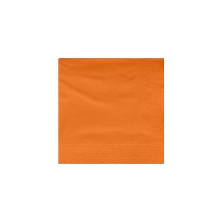 Paper Napkin Edging Terracotta 40x40cm (2400 Units)