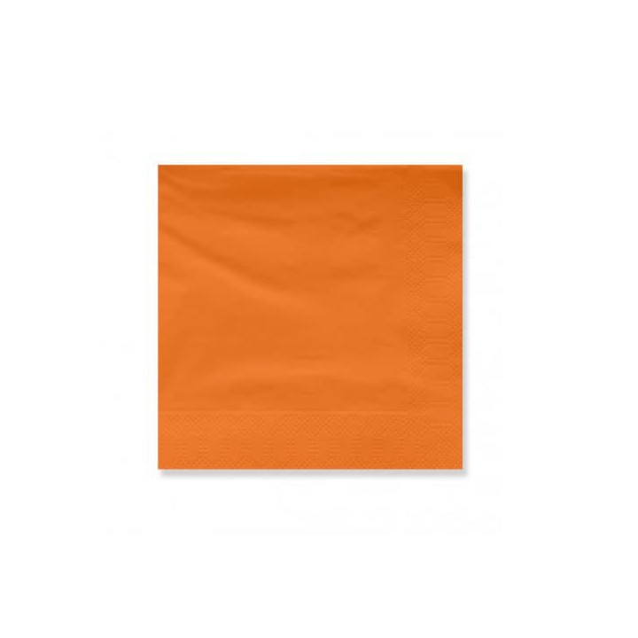 Paper Napkin Edging Terracotta 20x20cm 2C (6000 Units)