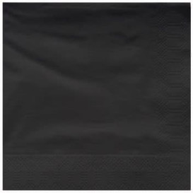 Paper Napkin Edging Black 25x25cm 2C (3400 Units)
