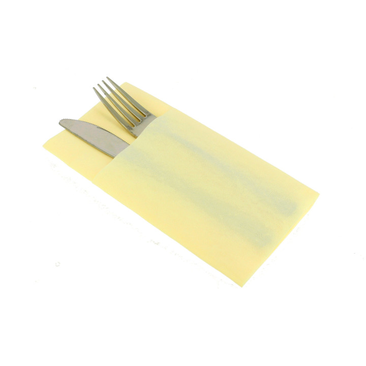 Pocket Fold Airlaid Napkins "Kanguro" Champagne 40x40cm (800 Units)