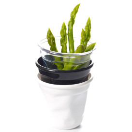 Tasting Plastic Mini Cup PS "Cabosse" White 60ml (300 Units)
