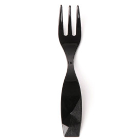Tasting Mini Fork "Charme" Black 10cm (2400 Units)