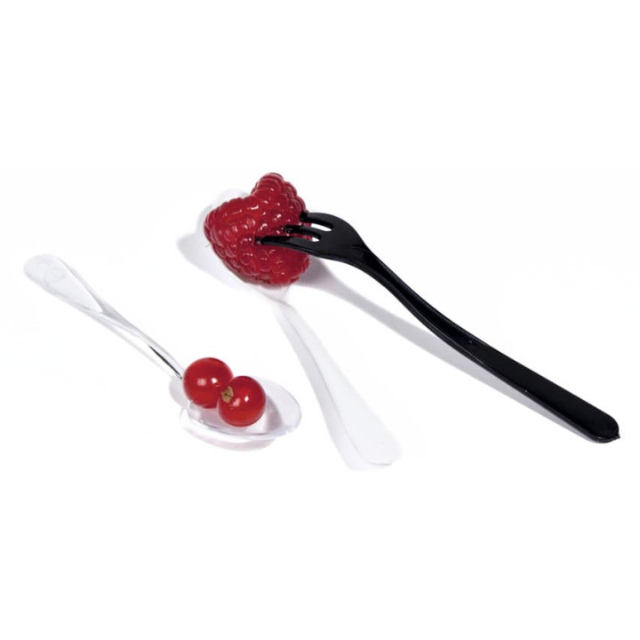 Tasting Teaspoon Clear in Box 10cm (5000 Units)