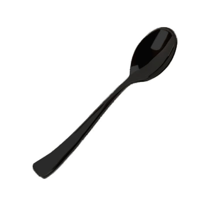 Tasting Teaspoon Black in Box 10cm (100 Units)  