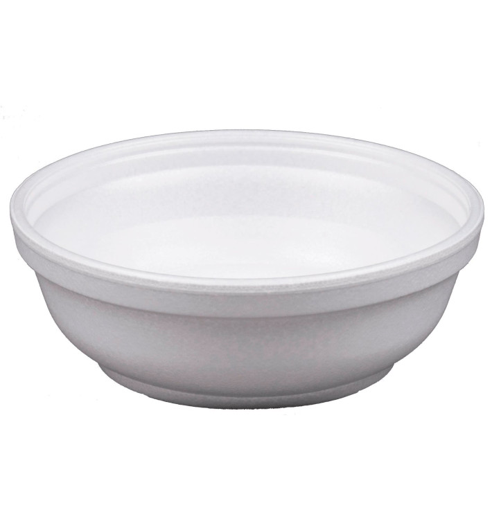 Foam Container White 6Oz/180ml Ø11cm (50 Units)