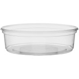 Plastic Deli Container Clear PP 125ml Ø10,5cm (100 Units) 