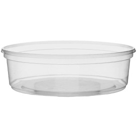 Plastic Deli Container Clear PP 125ml Ø10,5cm (100 Units) 