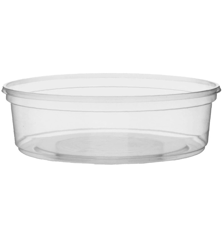 Plastic Deli Container Clear PP 125ml Ø10,5cm (100 Units) 