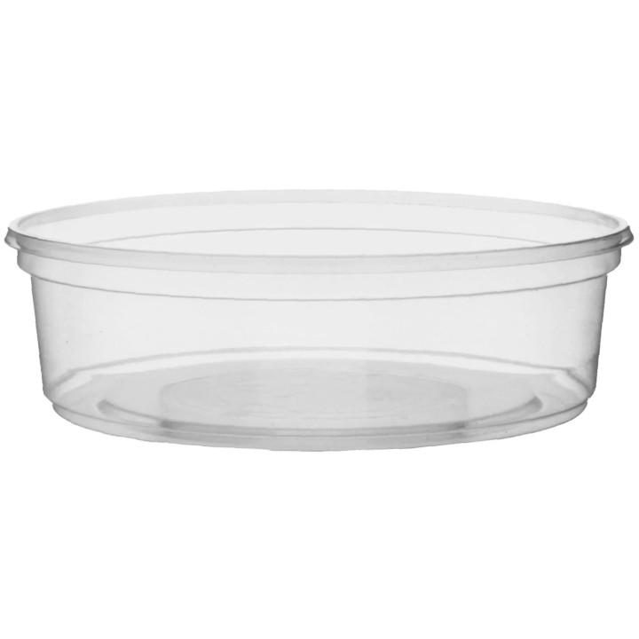 Plastic Deli Container Clear PP 125ml Ø10,5cm (100 Units) 