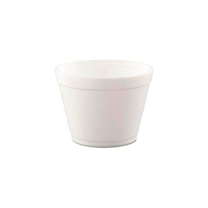 Foam Container White 16Oz/480ml Ø11cm (25 Units) 