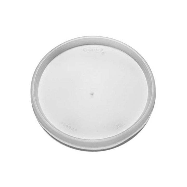 Plastic Lid PS Clear Flat for Foam Cup Ø11,7cm (100 Units)