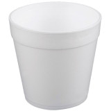 Foam Container White 32Oz/950ml Ø12,7cm (25 Units) 