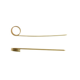 Bamboo Steak Marker with Ripple Handle 12cm (200 Units)  